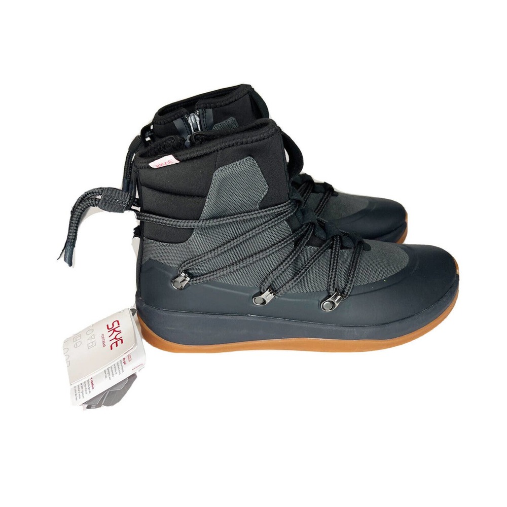 Men's SKYE Footwear The Stnley Orca Black Sneaker Boot Sz 6